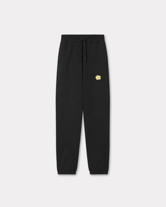Women 039Lunar New Year039 Embroidered Jogpants In Cotton Black Kenzo Pants And Shorts