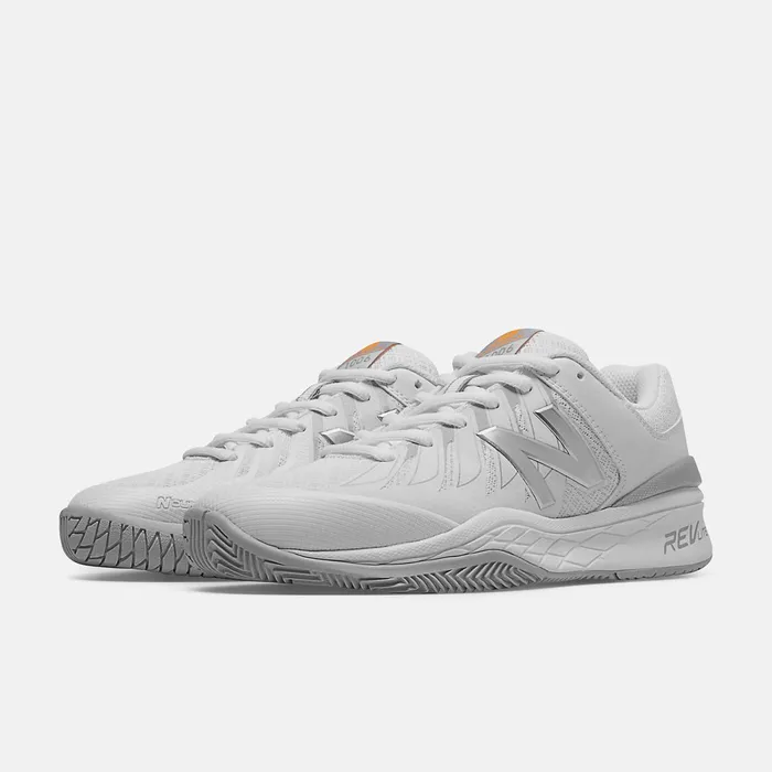 Women 1006 White With Silver New Balance Tennis