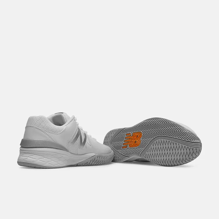 Women 1006 White With Silver New Balance Tennis