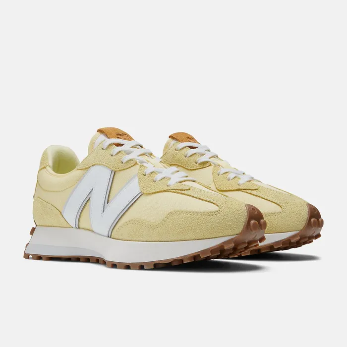 Women 327 Maize With White New Balance Lifestyle