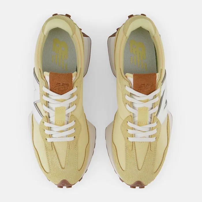 Women 327 Maize With White New Balance Lifestyle