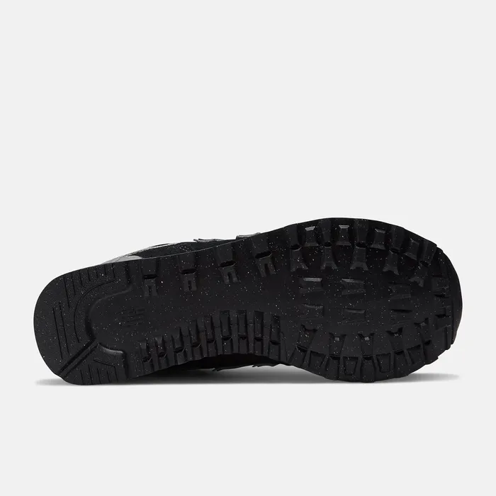 Women 574 Core Black With White New Balance Lifestyle