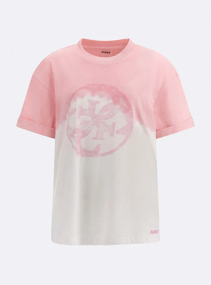 Women Activewear GUESS Pink Anise Active Tshirt