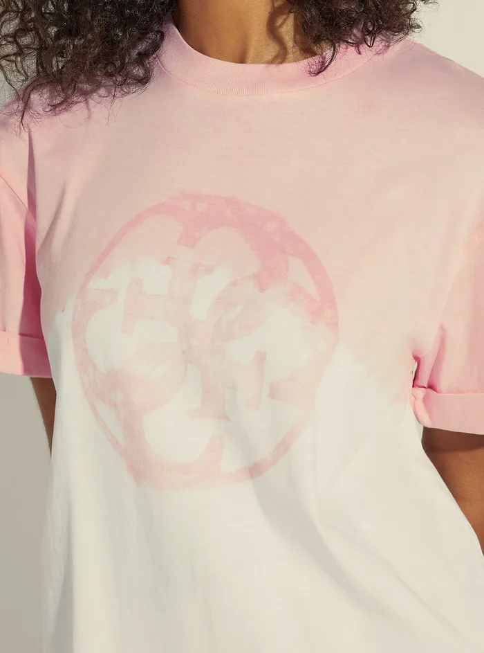 Women Activewear GUESS Pink Anise Active Tshirt