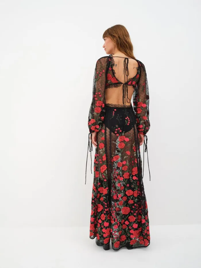 Women Araceli Maxi Dress Black For Love and Lemons Dresses Women Araceli Maxi Dress Black For Love and Lemons Dresses