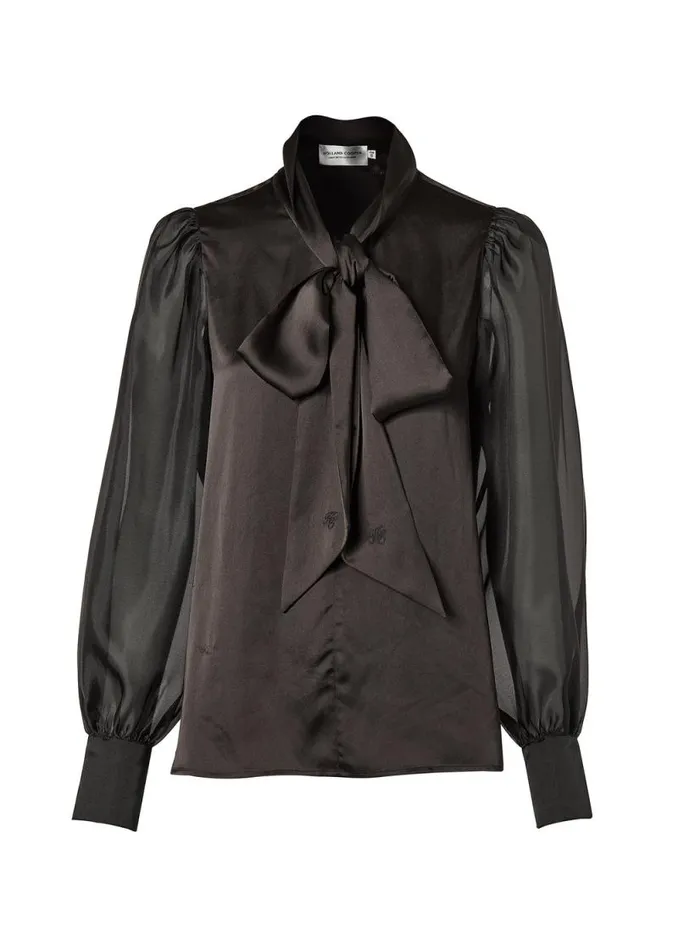 Women Ariella Blouse Black Holland Cooper Shirts and Blouses Women Ariella Blouse Black Holland Cooper Shirts and Blouses