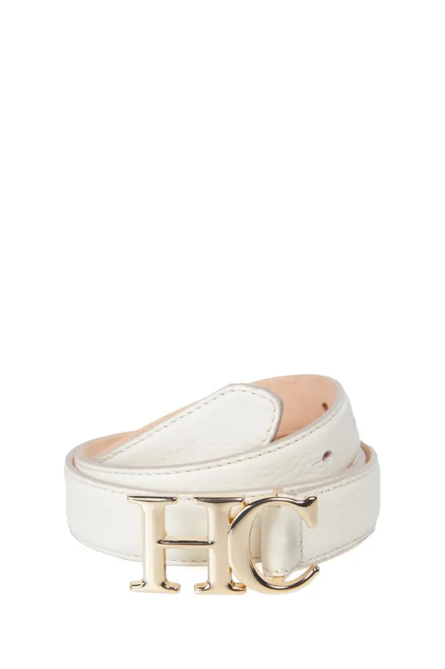 Women Atelier Slim Logo Belt Off White Holland Cooper Belts Women Atelier Slim Logo Belt Off White Holland Cooper Belts