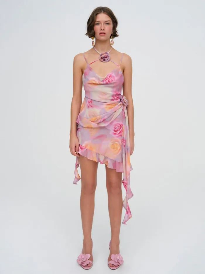 Women Beate Mini Dress Pink For Love and Lemons Dresses Women Beate Mini Dress Pink For Love and Lemons Dresses