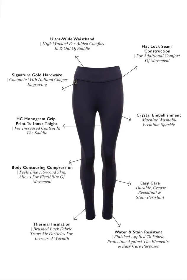 Women Beauford Legging Ink Navy Holland Cooper Leggings Women Beauford Legging Ink Navy Holland Cooper Leggings