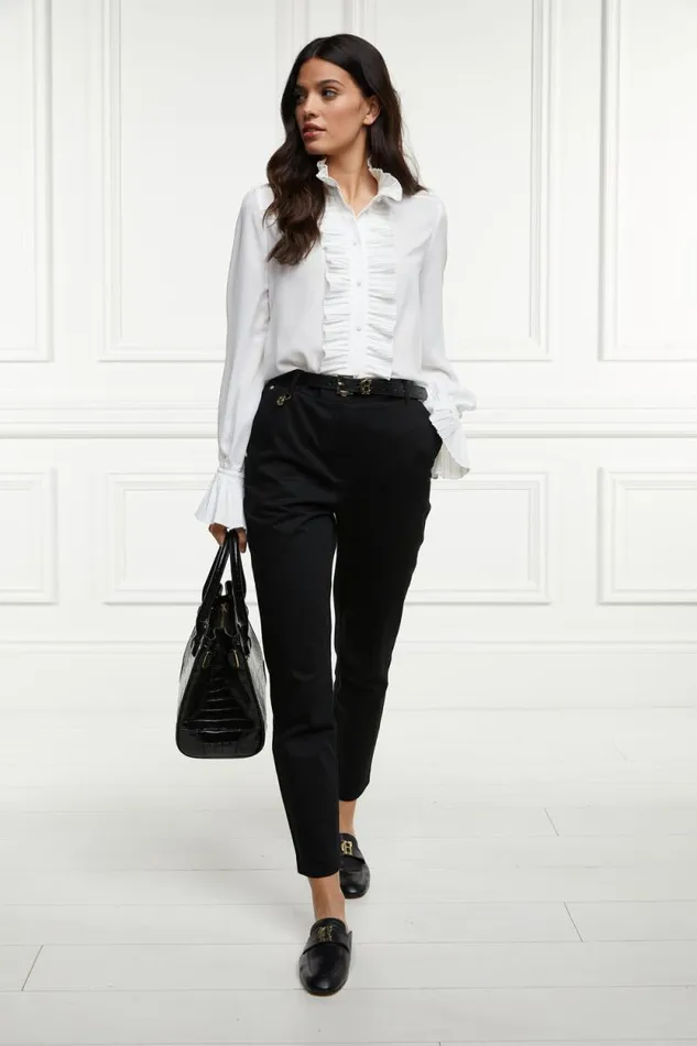 Women Bexley Cigarette Trouser Black Holland Cooper Trousers