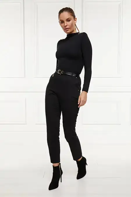 Women Bexley Cigarette Trouser Black Holland Cooper Trousers Women Bexley Cigarette Trouser Black Holland Cooper Trousers