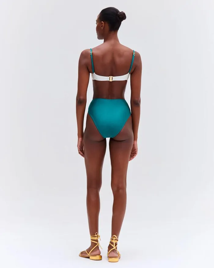 Women Bikinis PatBO PORTOFINO HANDBEADED BIKINI BOTTOM Galapagos