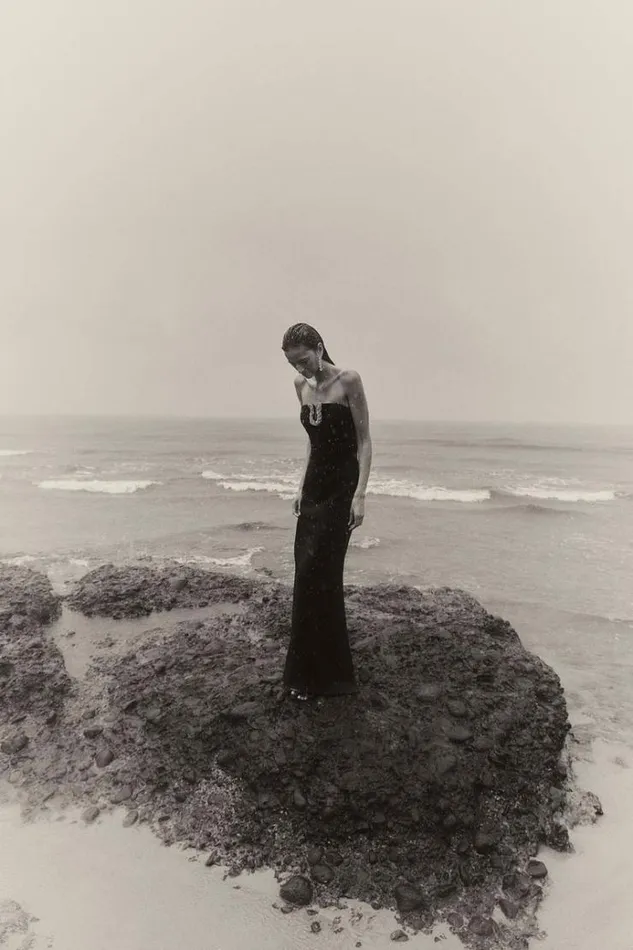 Women Black Dresses Rachel Gilbert Atticus Gown Black