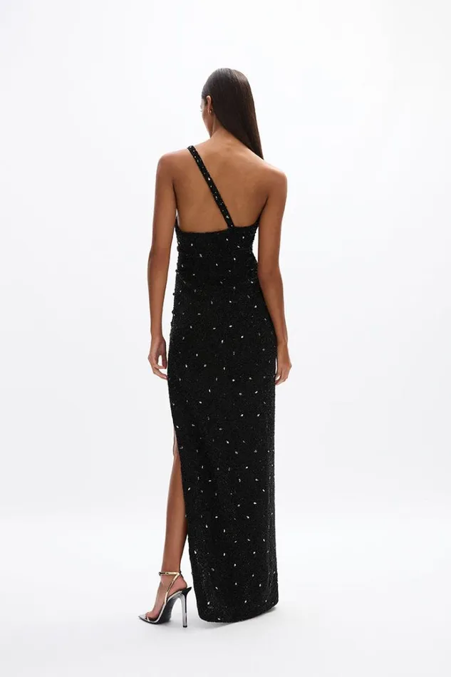 Women Black Dresses Rachel Gilbert Kaito Gown Black Women Black Dresses Rachel Gilbert Kaito Gown Black