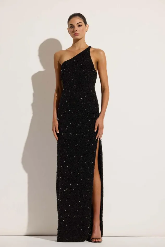 Women Black Dresses Rachel Gilbert Kaito Gown Black Women Black Dresses Rachel Gilbert Kaito Gown Black