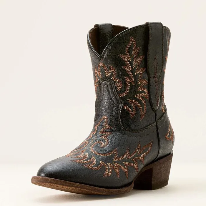 Women Booties Ariat Carlin Bootie Luxe Black