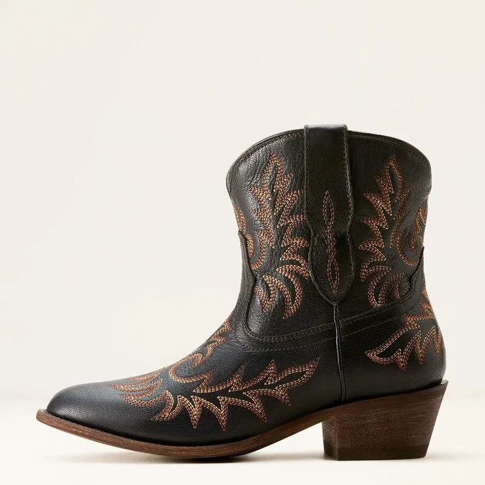 Women Booties Ariat Carlin Bootie Luxe Black Women Booties Ariat Carlin Bootie Luxe Black