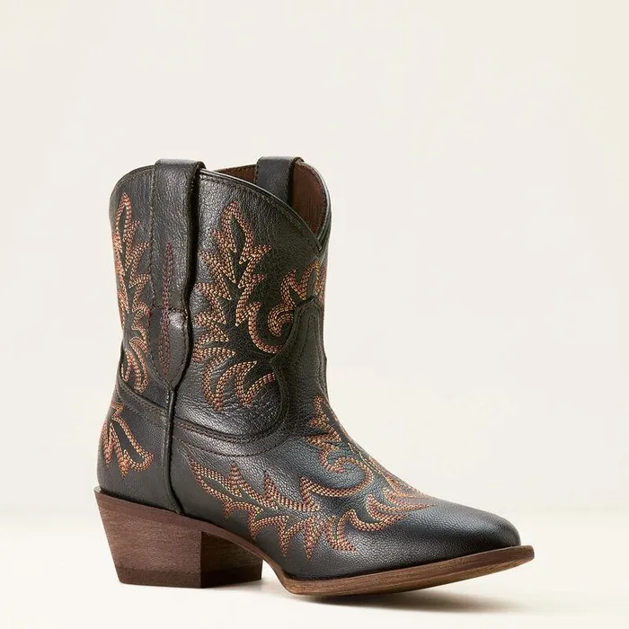 Women Booties Ariat Carlin Bootie Luxe Black Women Booties Ariat Carlin Bootie Luxe Black