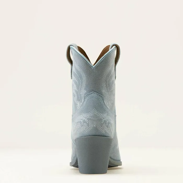 Women Booties Ariat Chandler Western Boot Baby Blue Jean Suede Women Booties Ariat Chandler Western Boot Baby Blue Jean Suede