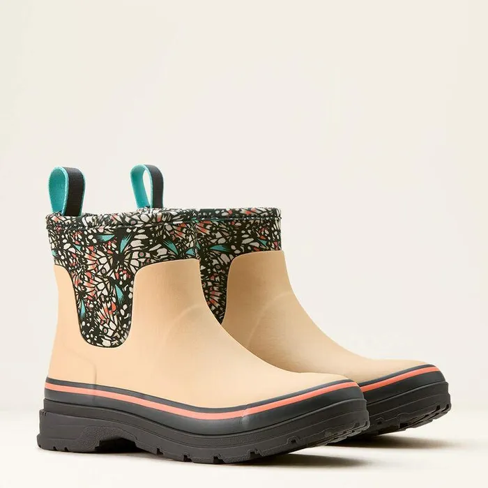 Women Booties Ariat Kelmarsh Shortie Rubber Boot Tanbutterfly Women Booties Ariat Kelmarsh Shortie Rubber Boot Tanbutterfly