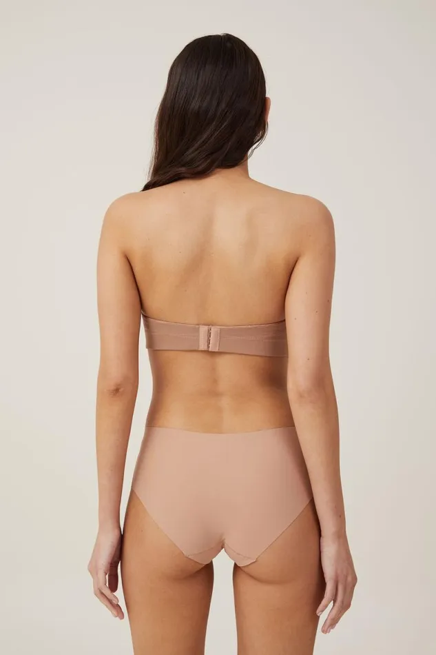 Women Bras Cotton On Everyday Contour Strapless Bra Maple Sugar