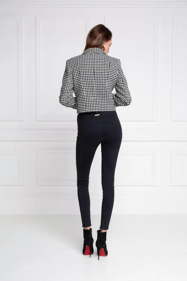Women Brompton Jacket Houndstooth Holland Cooper Tailoring