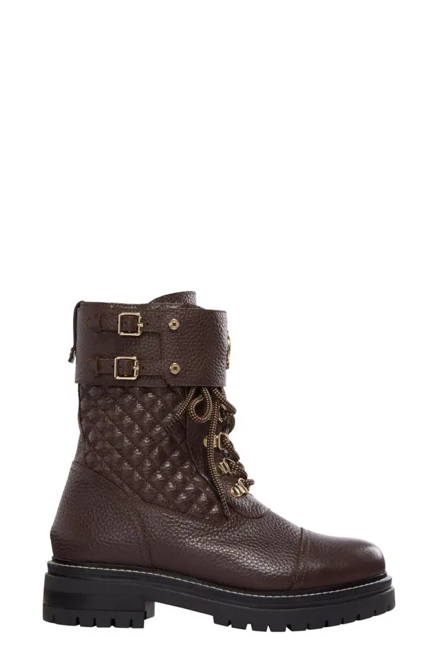 Women Camden Biker Boot Chocolate Holland Cooper Boots