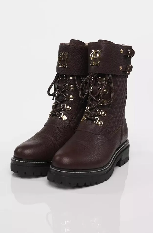 Women Camden Biker Boot Chocolate Holland Cooper Boots Women Camden Biker Boot Chocolate Holland Cooper Boots