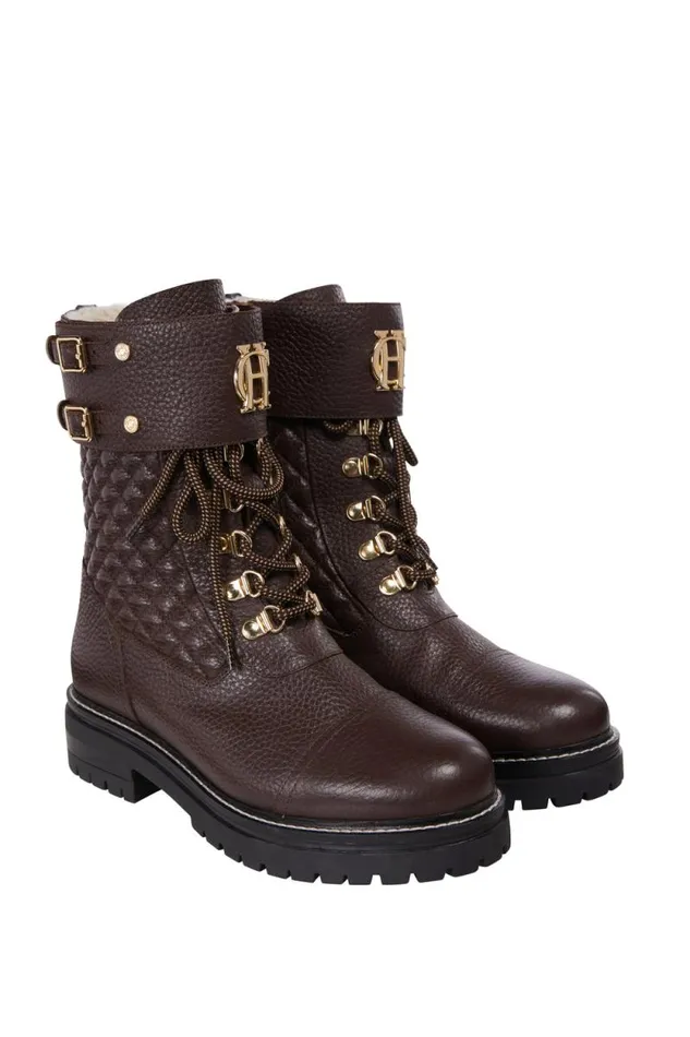 Women Camden Biker Boot Chocolate Holland Cooper Boots Women Camden Biker Boot Chocolate Holland Cooper Boots