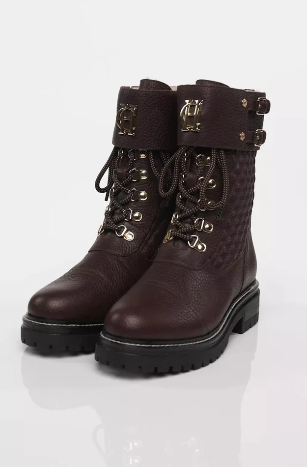 Women Camden Biker Boot Chocolate Holland Cooper Boots Women Camden Biker Boot Chocolate Holland Cooper Boots