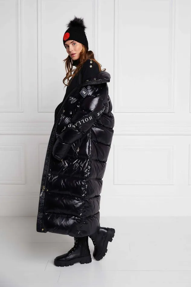 Women Camden Longline Coat Black Holland Cooper Coats Women Camden Longline Coat Black Holland Cooper Coats