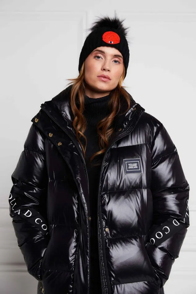 Women Camden Longline Coat Black Holland Cooper Coats Women Camden Longline Coat Black Holland Cooper Coats