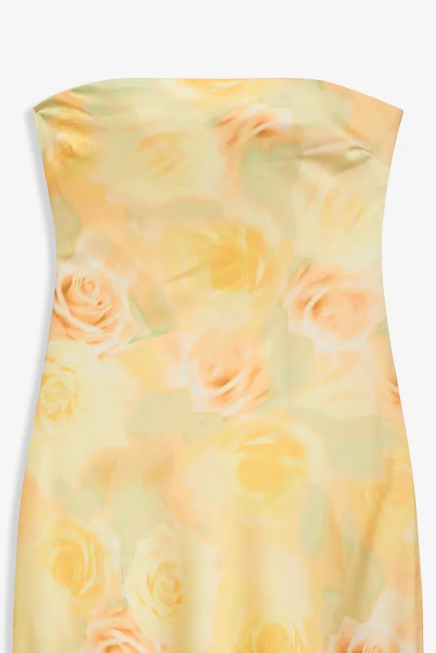 Women Carla Strapless Maxi Dress Yellow For Love and Lemons Dresses Women Carla Strapless Maxi Dress Yellow For Love and Lemons Dresses