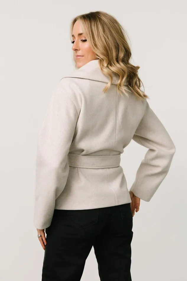 Women Cartwright Belted Jacket Light Beige Baltic Born Outerwear Women Cartwright Belted Jacket Light Beige Baltic Born Outerwear