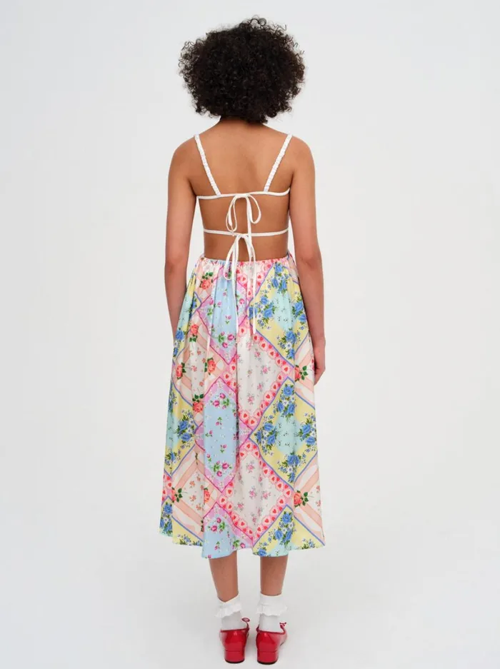 Women Cassandra Midi Dress Multi For Love and Lemons Dresses Women Cassandra Midi Dress Multi For Love and Lemons Dresses