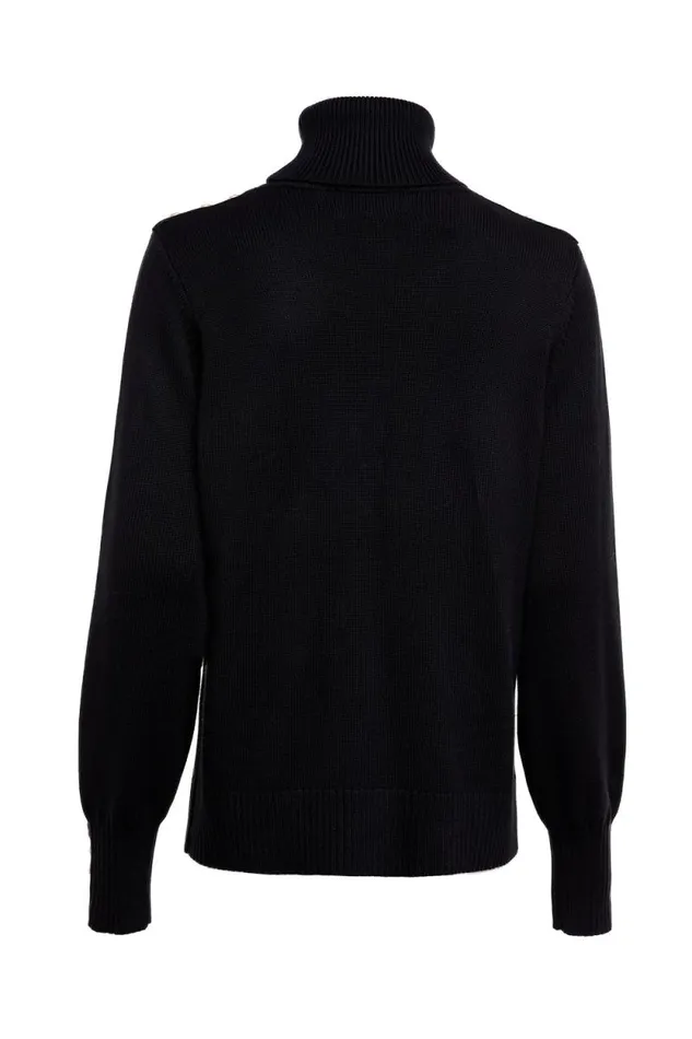 Women Chamonix Roll Neck Knit Black Holland Cooper Knitwear Women Chamonix Roll Neck Knit Black Holland Cooper Knitwear