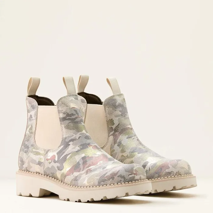 Women Chelsea Boots Ariat Fatbaby Chelsea Western Boot Pearlized Camo Women Chelsea Boots Ariat Fatbaby Chelsea Western Boot Pearlized Camo