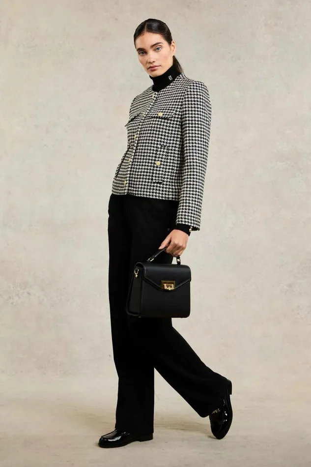 Women Chelsea Jacket Houndstooth Holland Cooper Tailoring