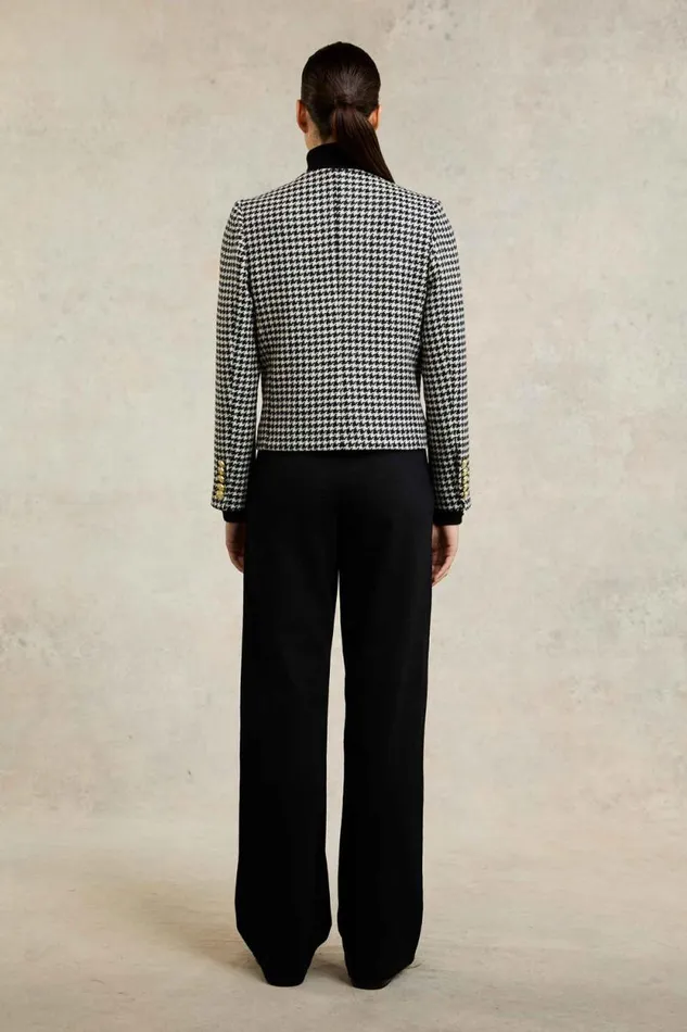 Women Chelsea Jacket Houndstooth Holland Cooper Tailoring