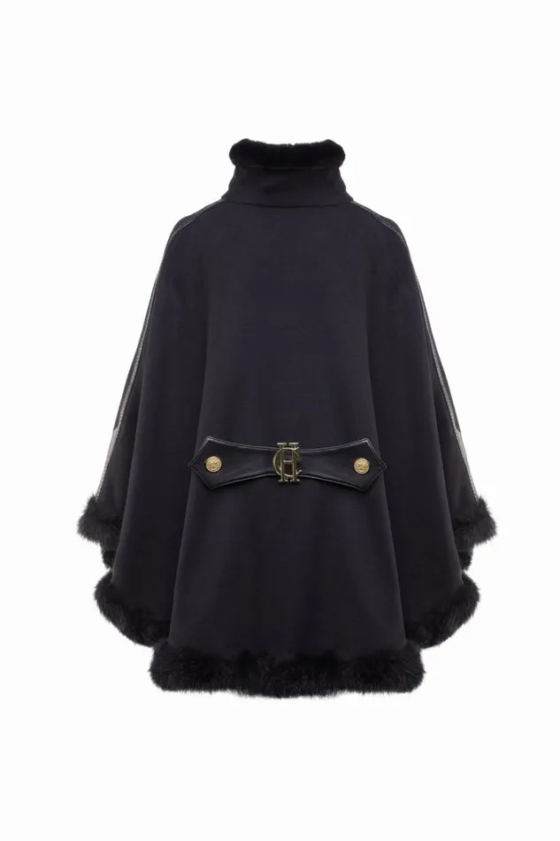 Women Chiltern Cape Soft Black Holland Cooper Capes