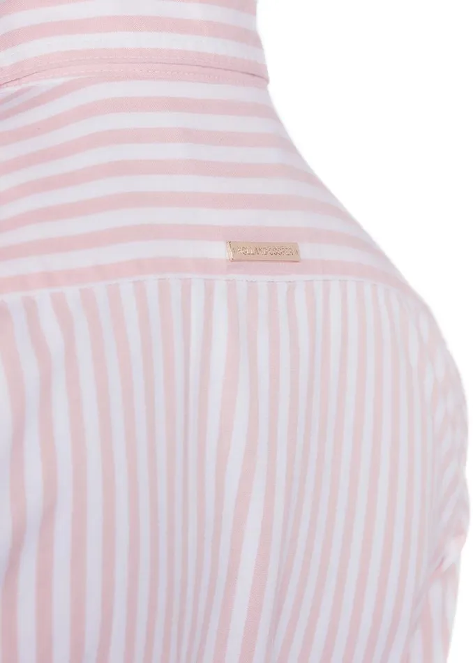 Women Classic Button Down Shirt Pink Stripe Holland Cooper Shirts and Blouses Women Classic Button Down Shirt Pink Stripe Holland Cooper Shirts and Blouses