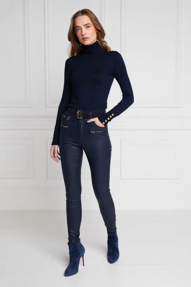 Women Coated Jodhpur Jean Navy Holland Cooper Jeans Women Coated Jodhpur Jean Navy Holland Cooper Jeans
