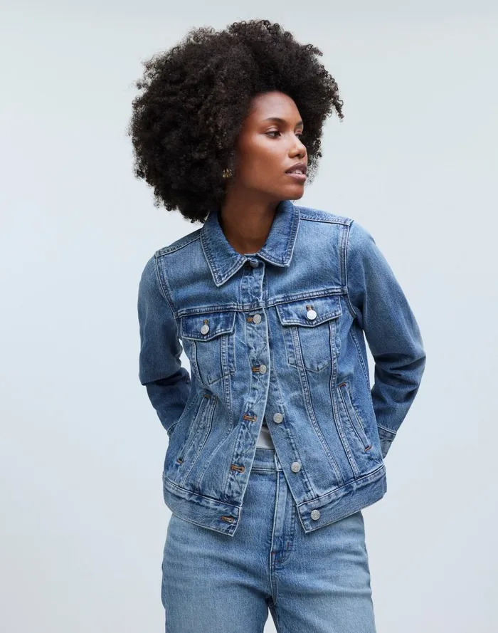 Women Coats Jackets Madewell The Jean Jacket In Medford Wash Medford Wash