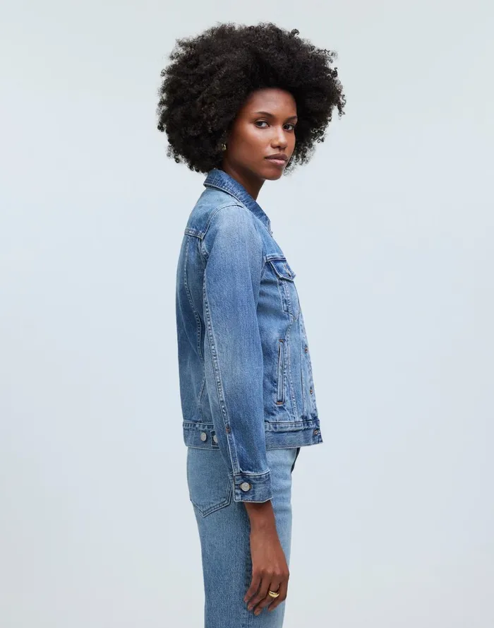 Women Coats Jackets Madewell The Jean Jacket In Medford Wash Medford Wash