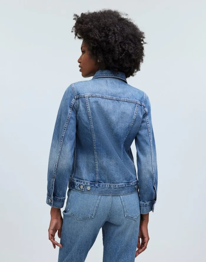 Women Coats Jackets Madewell The Jean Jacket In Medford Wash Medford Wash