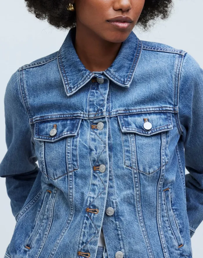 Women Coats Jackets Madewell The Jean Jacket In Medford Wash Medford Wash