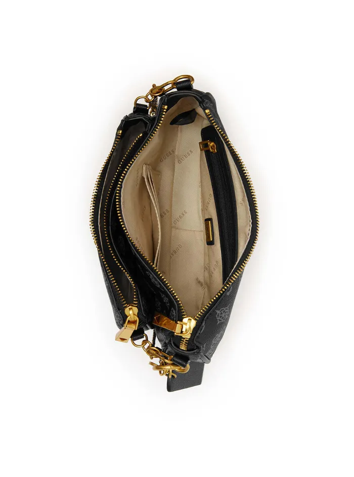 Women Crossbody GUESS Black Logo Arie Crossbody Bag Women Crossbody GUESS Black Logo Arie Crossbody Bag