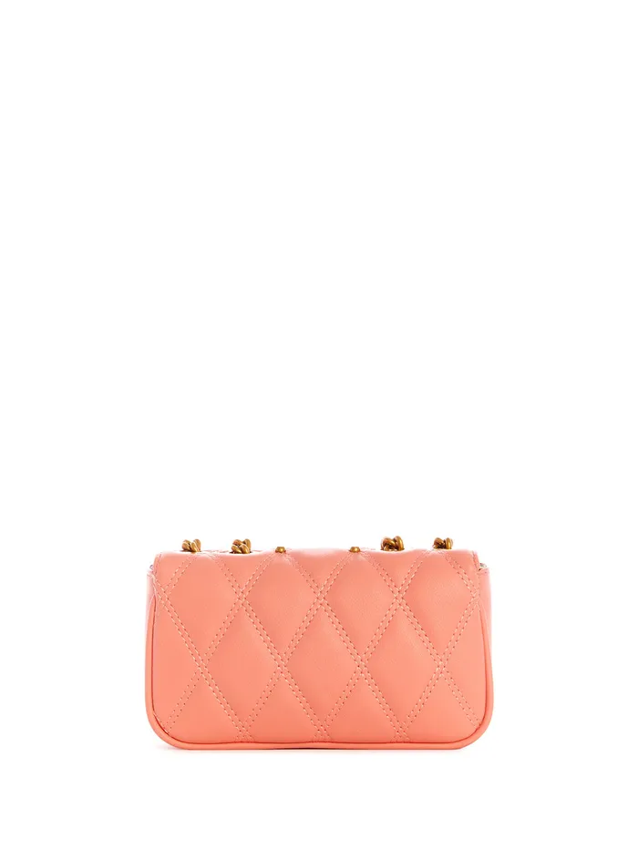 Women Crossbody GUESS Orange Triana Mirco Mini Crossbody Bag Women Crossbody GUESS Orange Triana Mirco Mini Crossbody Bag