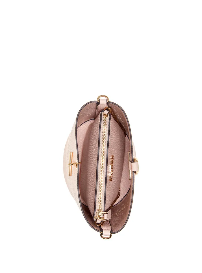 Women Crossbody GUESS Pink Amara Crossbody Bucket Bag Women Crossbody GUESS Pink Amara Crossbody Bucket Bag