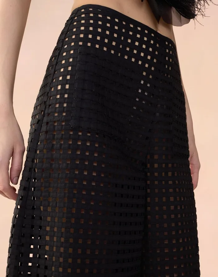Women Cynthia Rowley Bottoms Birdcage Pants Black